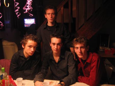 Jéjé, Gaby, Raphy é Cédric!!!