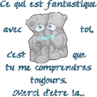 Merci...