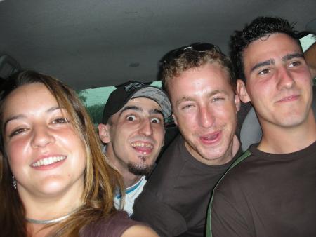 Retour de la plage...